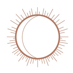 abstract sun vector illustration