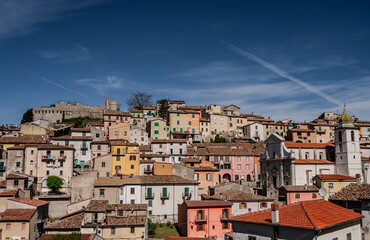 Miranda, Molise, Italy. Spectacular spring panorama. 2024