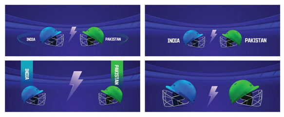 illustration of Cricket Sports Social Media Poster, Cricket Banner, Cricket Web Banner, Cricket Status Design
