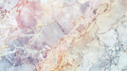 The texture of light gray and yellow-pink marble with patterns in the style. Background with stripes resembling a stone