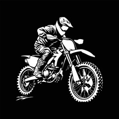 vector logo motorbike