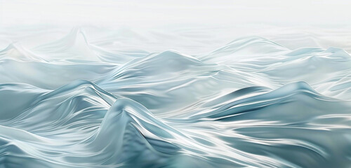 Tranquil ripples pearl white digital waves.