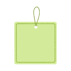 cute shape price tag illustration 