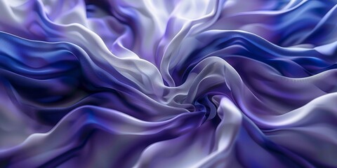 Fototapeta premium Wavy tile fabric background with purple and blue gradient colors