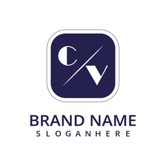initial monogram logo with letter style design