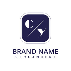 initial monogram logo with letter style design