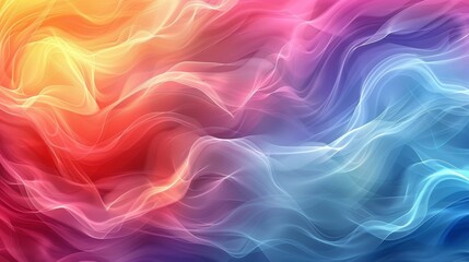 Obraz premium Abstract Gradients Colorful: An illustration with abstract colorful gradients