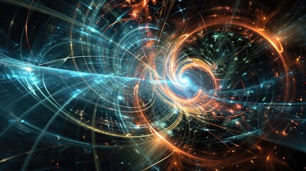 Obraz premium Abstract business science or technology background