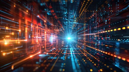 Fototapeta premium Abstract business science or technology background