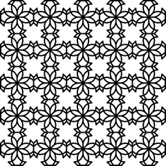 Batik Geometric Seamless Patterns Collection