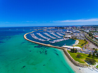 Aerial view of south fremantle