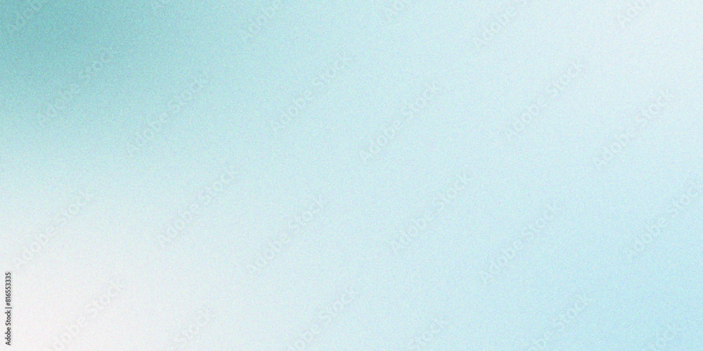 Poster Abstract Fiery burnt sky blue foil gradient vector blurred shine. Bokeh background with blue color gradient, ombre effect. Textured with rough grain, noise, and bright spots.