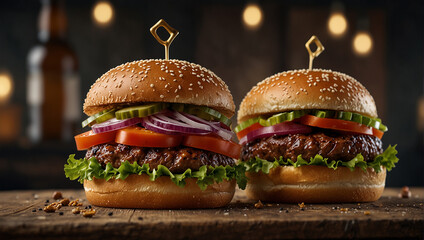 OKTOBERFEST BEEF BURGERS