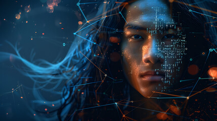 Pacific Islander Man in AI Era