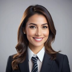 Portrait of a smiling businesswoman