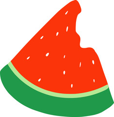 Summer Time Theme Items Clip Art Watermelon