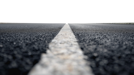 asphalt isolated on transparent background 