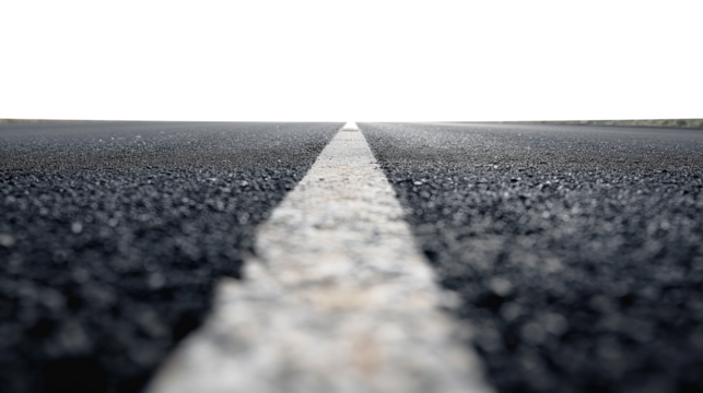 asphalt isolated on transparent background 