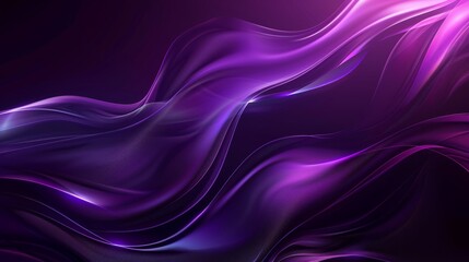 Fototapeta premium Contemporary Abstract Corporate Presentation Background in Purple with Copy Space