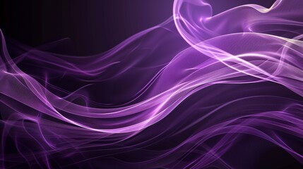 Obraz premium Contemporary Abstract Corporate Presentation Background in Purple with Copy Space