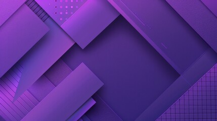 Obraz premium Contemporary Abstract Corporate Presentation Background in Purple with Copy Space