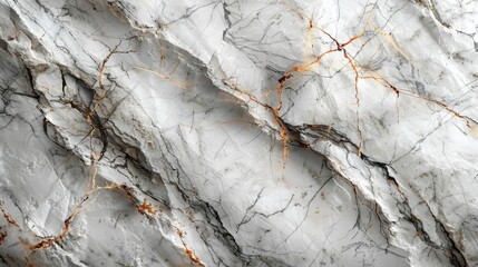A marble granite white panoramic background wall surface with black pattern graphic abstract light elegant gray for ceramic counters.