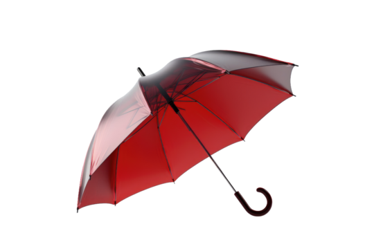 Dancing in the Rain on White or PNG Transparent Background.