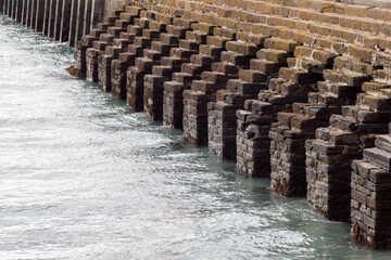 close up on the dock