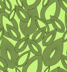 Oat vector symbol. Stylized oat pattern vector. Rice, wheat seamless pattern. Stylized grains pattern  for decoration natural product store, bakery market, organic shop, nature firm, farming.