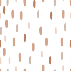 Kids flat design seamless pattern with strips