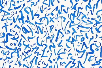 Seamless Abstract Blue Pattern