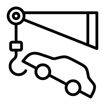 recommend clip art: Towing Icon