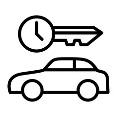 Car Rental Icon