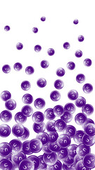 Zinc round capsules scattered randomly.