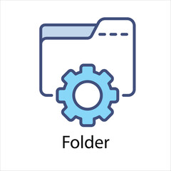 Folder Vector icon 