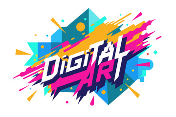  logo for digital art gallery 