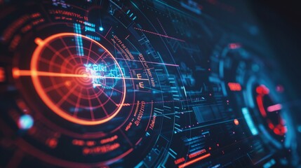 Advanced Cyber Threat Radar Monitoring System