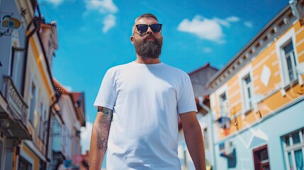 Fototapeta premium The Wanderer With a Beard