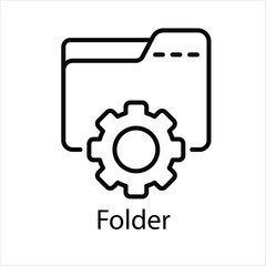 Folder Vector icon 