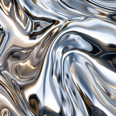 Shiny Metallic Fabric