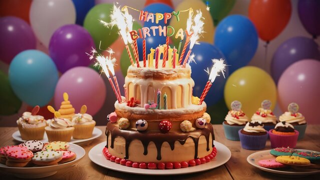Happy Birthday To You Cake Hd