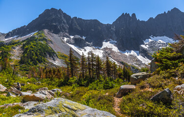 Cascade Pass Trail Views, North Cascades National Park, Washington State