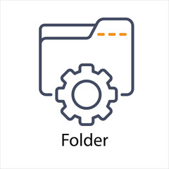Folder Vector icon 