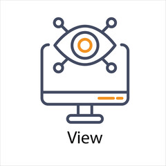 View Vector icon