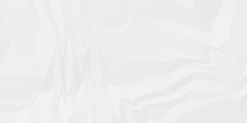 White wrinkly backdrop paper background. panorama grunge wrinkly paper texture background, crumpled pattern texture. paper crumpled texture. white fabric crushed textured crumpled.