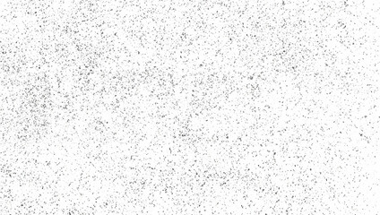 Abstract Noise, Dust and Debris Particles on Distressed Grunge Texture Overlay, Isolated on White Background - Illustration