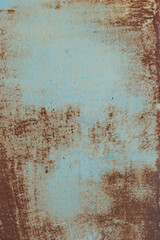 Rusty Metal Texture, Industrial Background with Grunge Elements