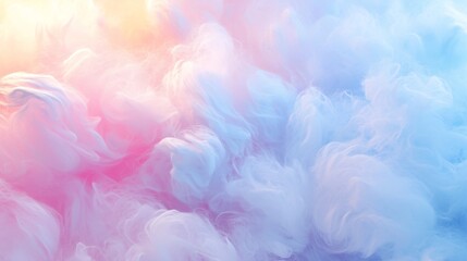 Fototapeta premium Lifelike Vibrant Multicolored Fuzzy Plush Textured Background. Vivid, Cozy, Tactile, Luxurious Pattern for Banner, Wallpaper or Fabric Design