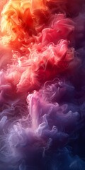 Obraz premium Lifelike Vibrant Multicolored Fuzzy Plush Textured Background. Vivid, Cozy, Tactile, Luxurious Pattern for Banner, Wallpaper or Fabric Design