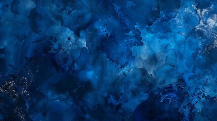 Blue abstract watercolor background.